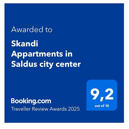 Skandi Appartments In Saldus City Center Zewnętrze zdjęcie