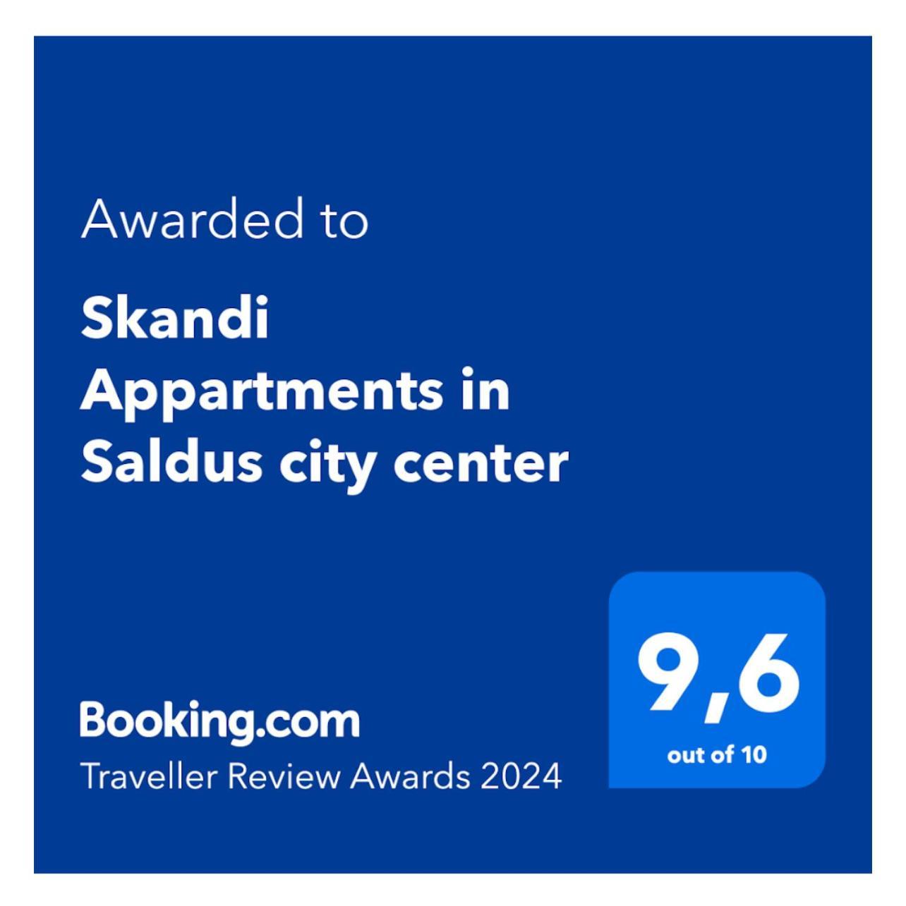 Skandi Appartments In Saldus City Center Zewnętrze zdjęcie
