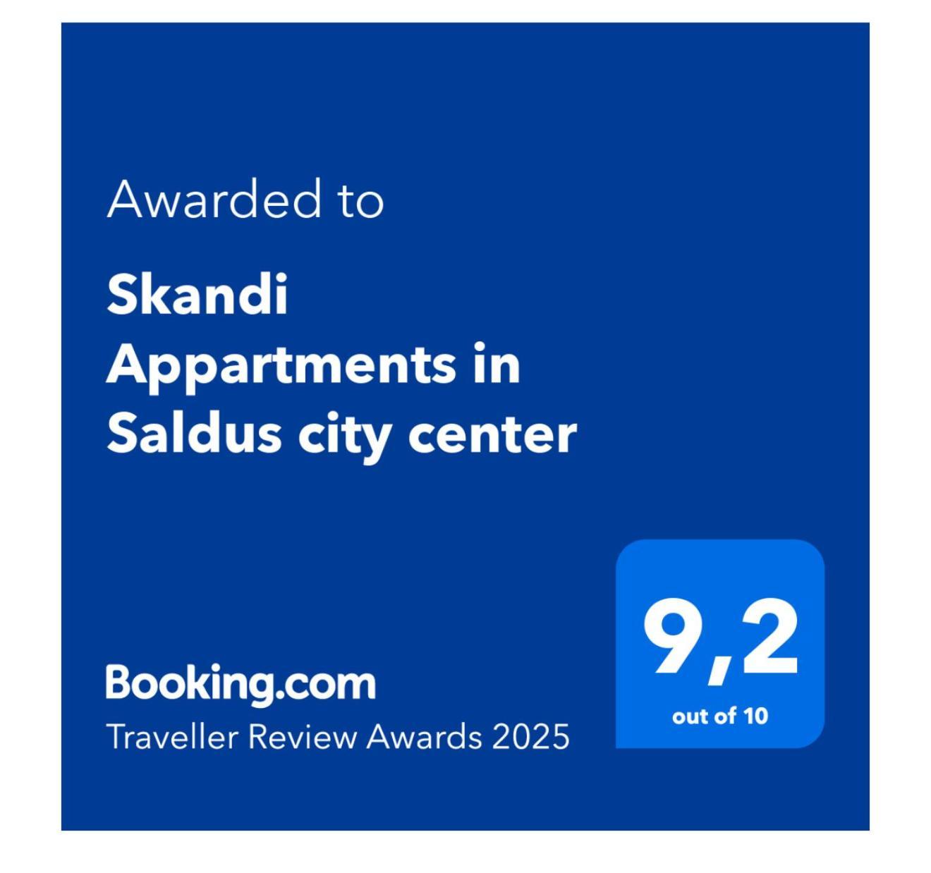 Skandi Appartments In Saldus City Center Zewnętrze zdjęcie